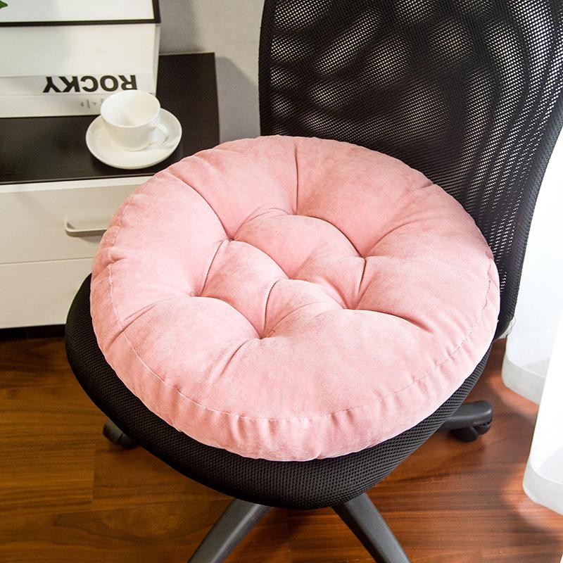 Floor Mat Futon Cushion Bay Window Mat Velvet Dining Chair Chair Mat Yoga Mat Tatami Student Bench Round Cushion
