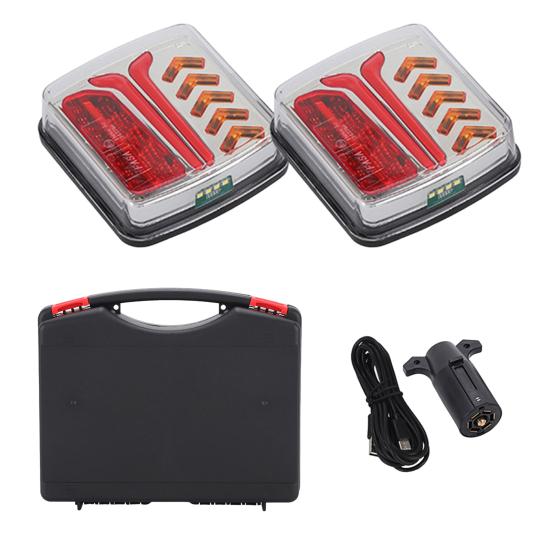 Magnetic Wireless Trailer Lights Kit High Lumens Super Bright IP67