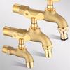 Heavy Gauges Lockable Ice Proof Water Spouts Outdoor Not -theft Sink Faucet for Residential Public Space Gardening