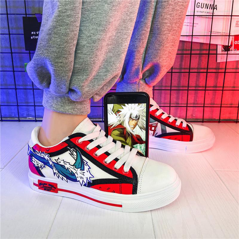 NARUTO Anime Sneakers Jiraiya Hombres Zapatos anime Zapatos mujer Cosplay  High Top Sneakers Cool Casual Shoes comprar a buen precio — entrega  gratuita, reseñas reales con fotos — Joom