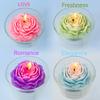 Luxury Handmade Floral-scented Soy Wax Candles Bulk Custom Aromatherapy Scented Candles Suitable for Home and Wedding Fragrances