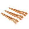 Wiederverwendbare Bambus-Toastscheren Küchenutensil Teeschere Für Obst Toast Tee Brot Gurke Kochen Ultra-Griff Holz-Toasterzange