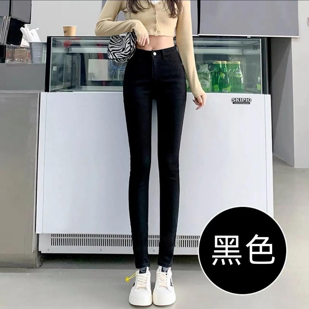 Retro High Waisted Wide Leg Jeans for Women In Autumn and Winter Straight Leg Jeans
