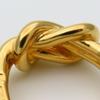 Used HERMES Scarf ring Head metal 9.7g gold plating