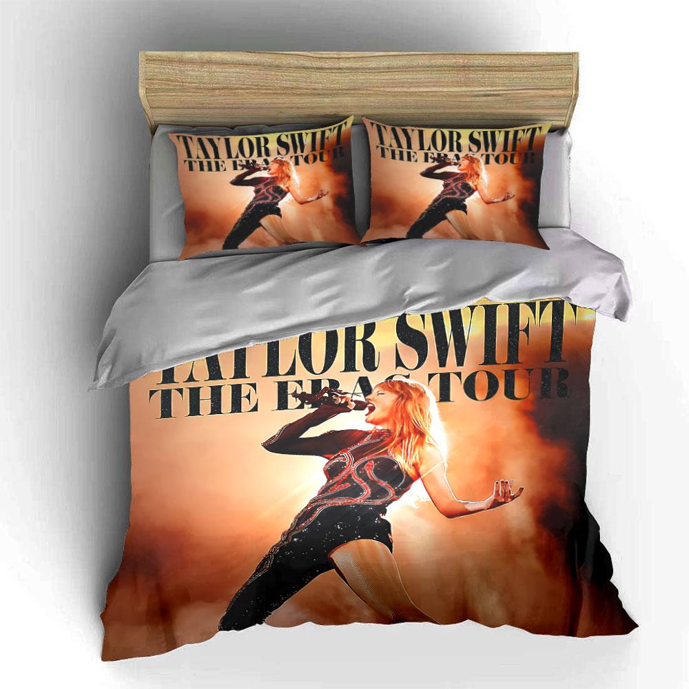 Concert Tour Singer Graphic Bedding Duvet Cover Set Duvet Cover Pillowcases (1*Duvet Cover 2*Pillowcases, Without Duvet Insert)
