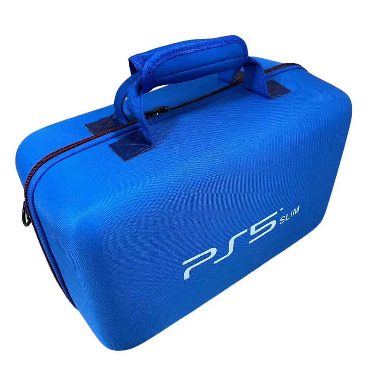 Сумка для хранения EVA для консолей PS5, PS5 Slim и PS5 Pro PS5 SLIM New синий