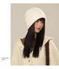Korean Style Women's Warm Slouchy Beanie: Windproof Ear Protection for Autumn/Winter, Maternity-Friendly