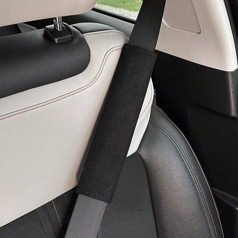 Cotton & Linen Seatbelt Neck Protector - Four Seasons Comfort Cover