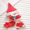20cm Plush 10 Toy Stuffed Doll Christmas Costume Clothes Suit Cute Gifts Fashion