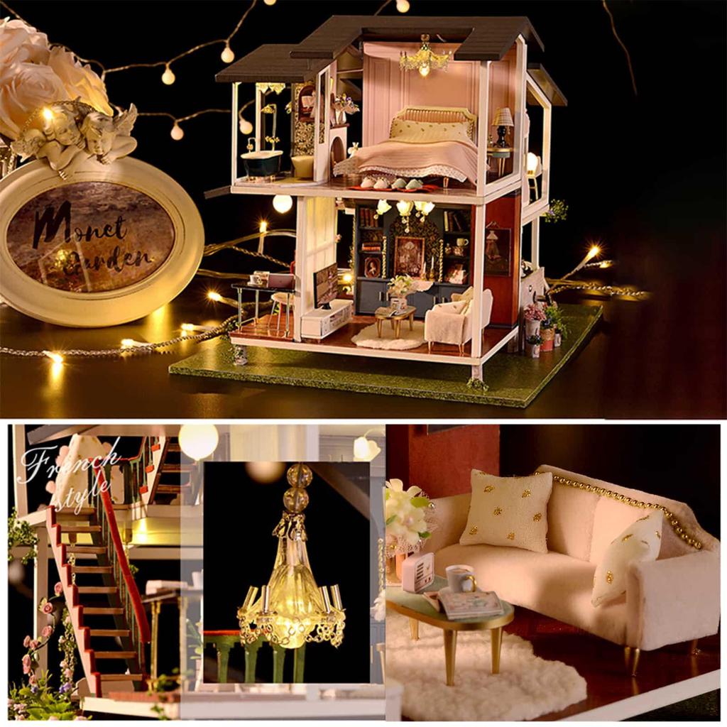 Kit Casa delle Bambole in Miniatura Fai da Te Kit Casa delle Bambole in Legno Fai da Te per Bambini acquista in modo economico - spedizione gratuita, recensioni reali con foto