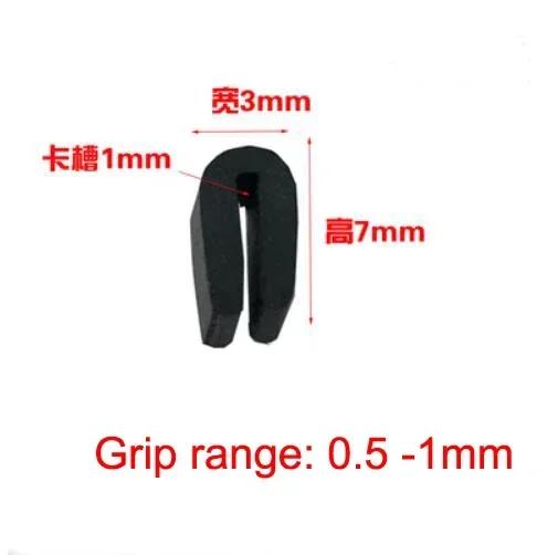 5 Metri Garnitură de Etanșare din Cauciuc în Formă de U Garnitură de Margine Protecție Ușă Automobil Pentru Sticlă Metal Panou Lemn Foaie Dulap