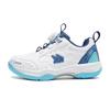 Girls Tennis Shoes Non-slip Children's Sports Shoes Leather Surface Breathable Lightweight Youth Training Shoes Boys Badminton Shoes