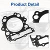 JDMSPEED New Top End Head Gasket Kit Replacement for Rhino 660 2004-2007 Grizzly 660 2002-2008