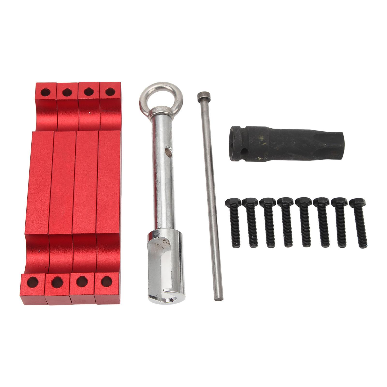 

Набор инструментов для регулировки фаз газораспределения двигателя с T100 съемником стальной топливной форсунки для замены Benz M157