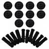 10X 10pcs Body Panel Clips Clips Decorate Black Fashion