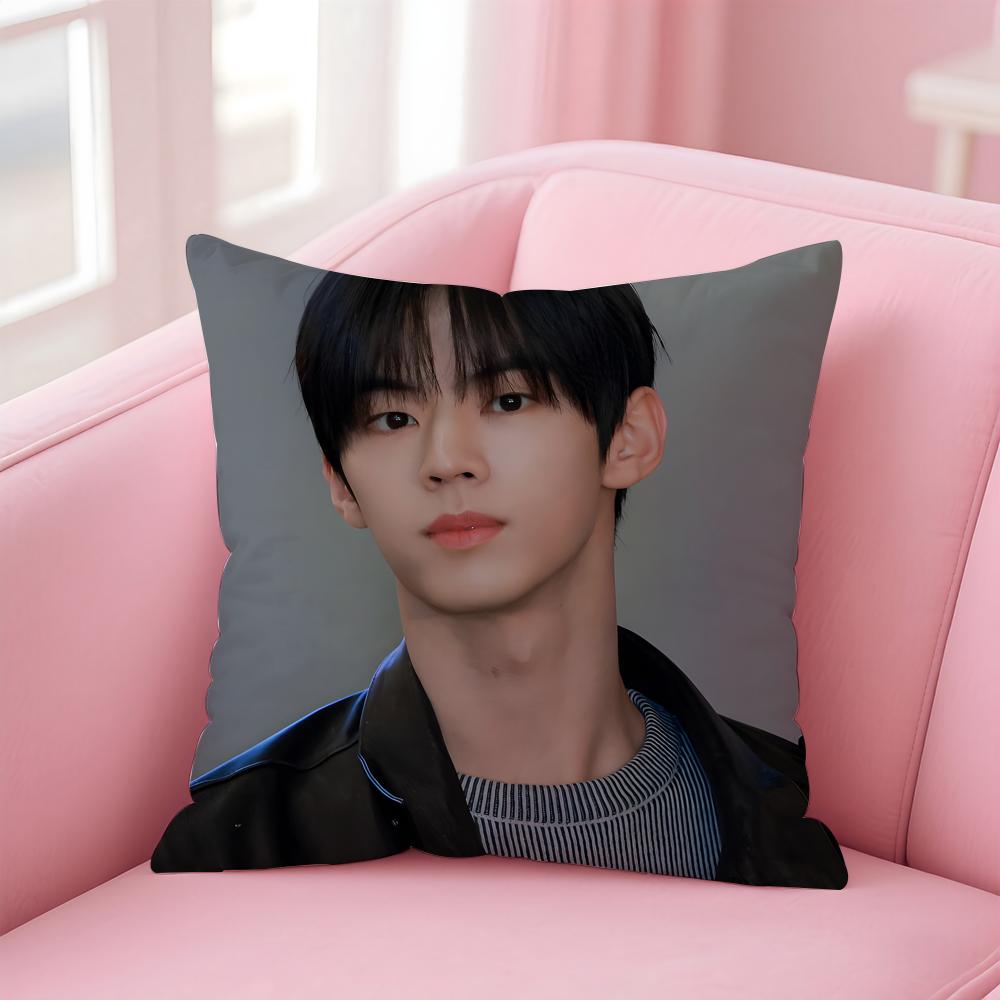 actor fresh DDohoon Cushion Cover Pillow Case Soft Skin Friendly Fabric  Concealed Zipper