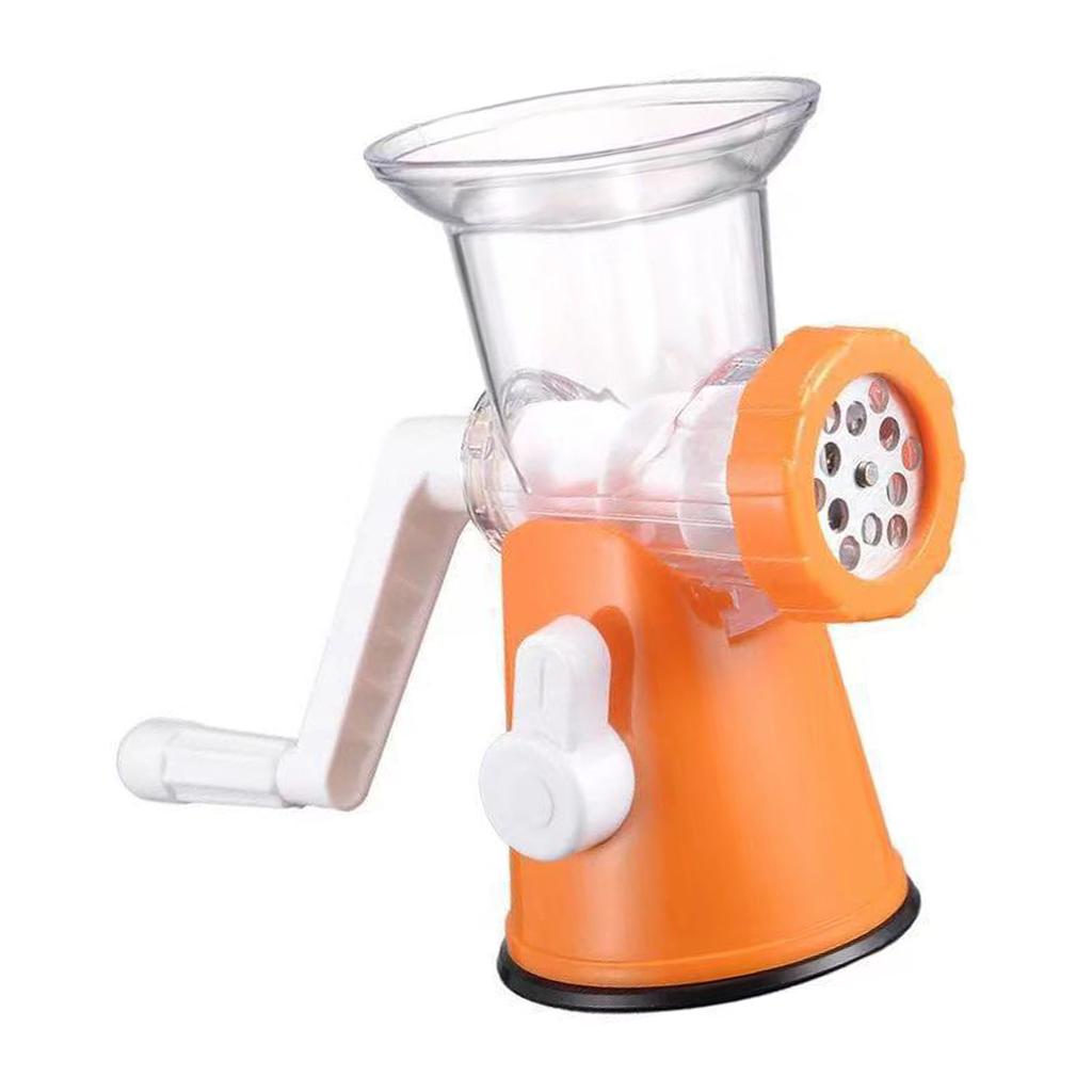 Manuelle Fleischmühle mit Edelstahlklinge Abnehmbare Handkurbel Fleischwolf Wurstfüller fo