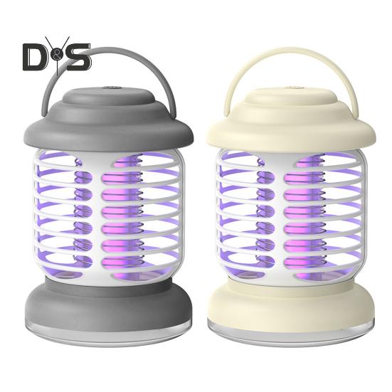 Mosquito Lamp USB Rechargeable IP66 Waterproof Safe To Use Outdoor Indoor Mosquito Zapper Electric Insect Fly Trap