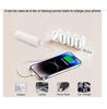 Xiaomi Portable Fan 2000mAh USB Rechargeable 3 Speed Mini Handheld Foldable Fan Hand Held Small Pocket Travel Fan with Handy Power Bank