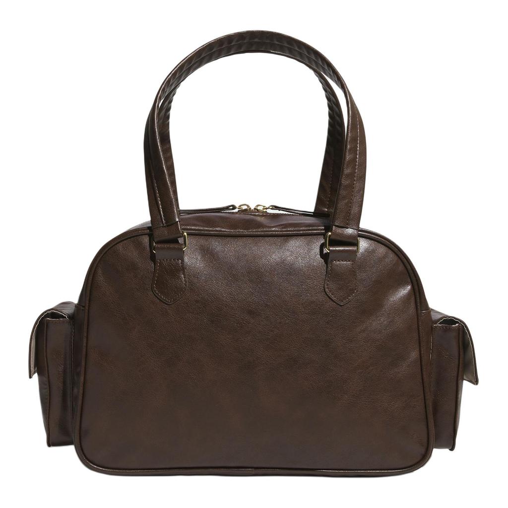 adidas Originals Trefoil Pu Shoulder Bag Regular Unisex Brown JV9284