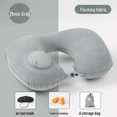 Kashicong Inflatable Travel U-shaped Neck Pillow