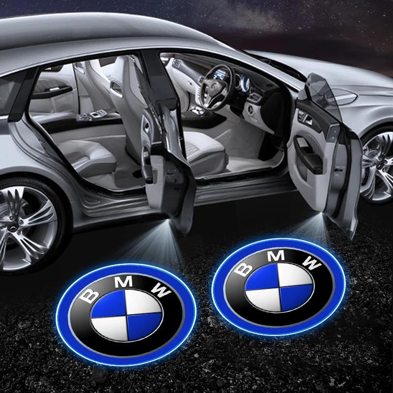 2Pcs Car Door Projector Lamps LED Welcome Light Emblem For BMW M M1 M2 M3 M4 M5 M6 M8 X3 X4 X5 X6 E34 E36 E60 E90 E46 E39 E70