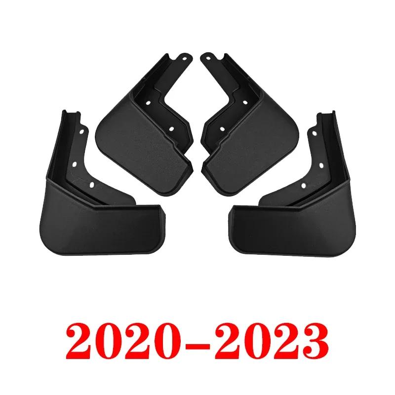 4 stuks Spatborden Voor Polestar 2 Onderdelen -2025 Anti-botsing Spatbord Anti-spat Modderklep Wielspatbord Auto Accessoires
