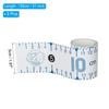 PATIKIL Adhesive Fish Ruler Fish Measuring Tape Sticker Tape Waterproof for Fishing Boat Kayak White 3-Pack 51"