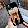 Human Tooth Anatomy Phone Case For iPhone 16 15 14 12 11 13 Pro Max 12 13 Mini XR 15 16 Plus 16e Cover Shell