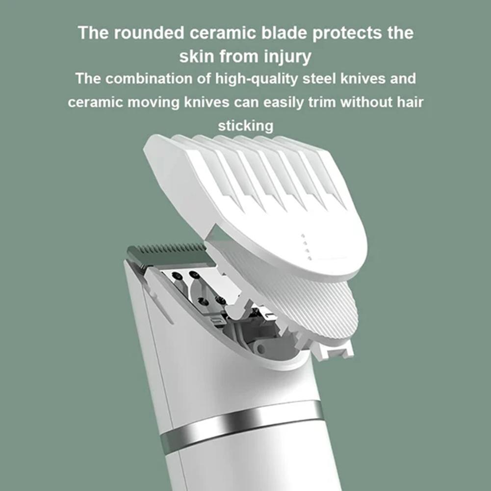 4-in-1 Multifunktionale Elektrische Hundehaarschneidemaschine für die Fellpflege Akku-Rasierer Trimmer Geräuscharmes Haustierwerkzeug