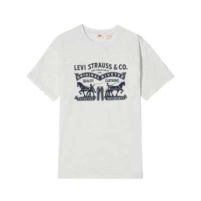 T-shirt Pullover a Maniche Corte Casual Americano Rilassato Levis Unisex top 006WZ-0001