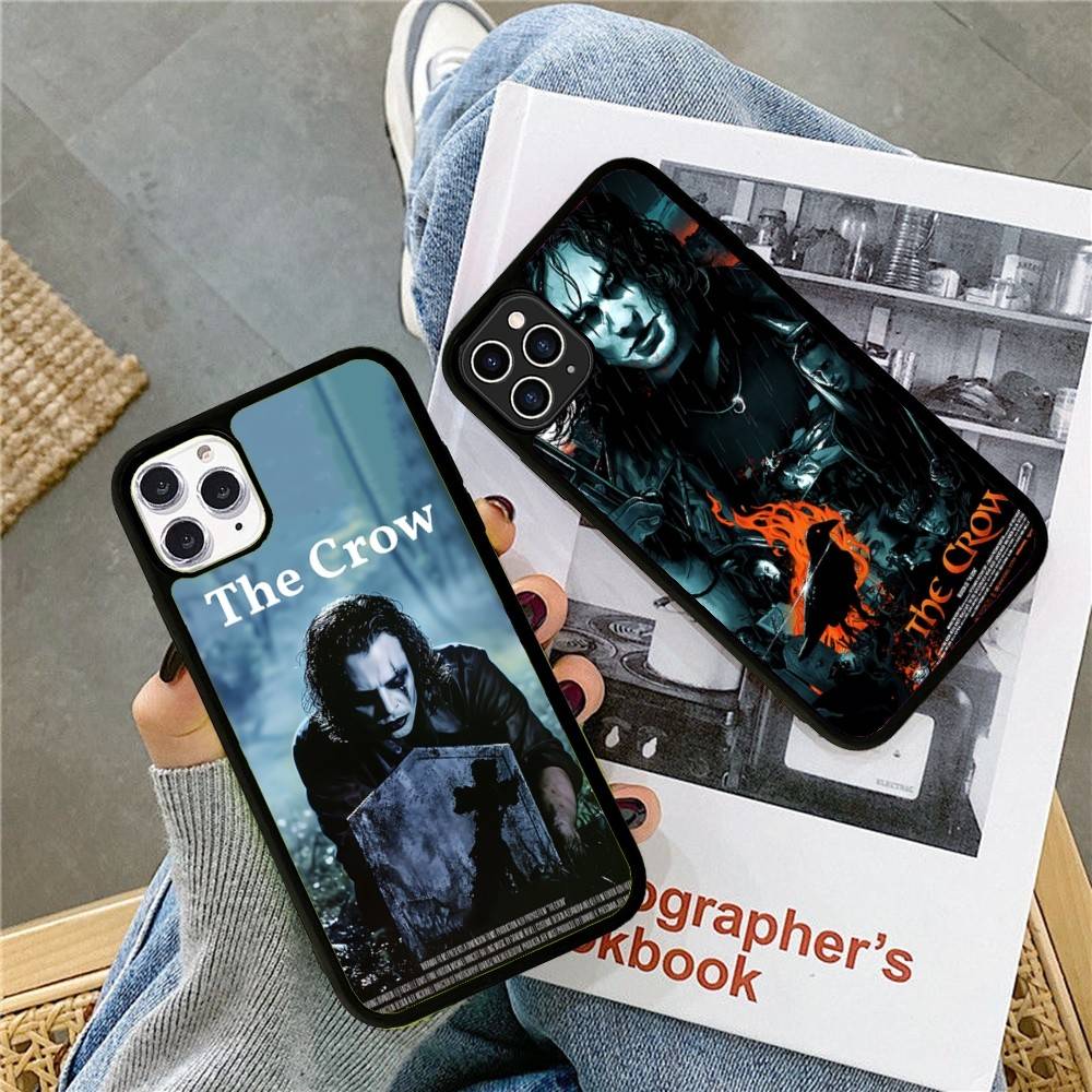T-The C-Crow Classic Movie Phone Case For Iphone 16 15 14 13 12 11 Pro Max Plus Shockproof TPU+PC Hard Case