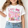 2026 New Funny 67 Brainrot Girls T Shirts for Baby Six Seven Brain Rot T‑Shirt Party Tshirt for Girl Woman Tops Tees