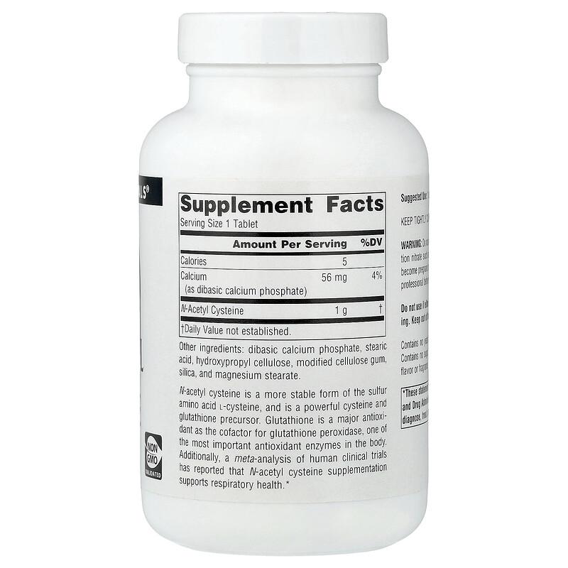 N-Acetyl Cysteine, 1,000 mg, 120 Tablets