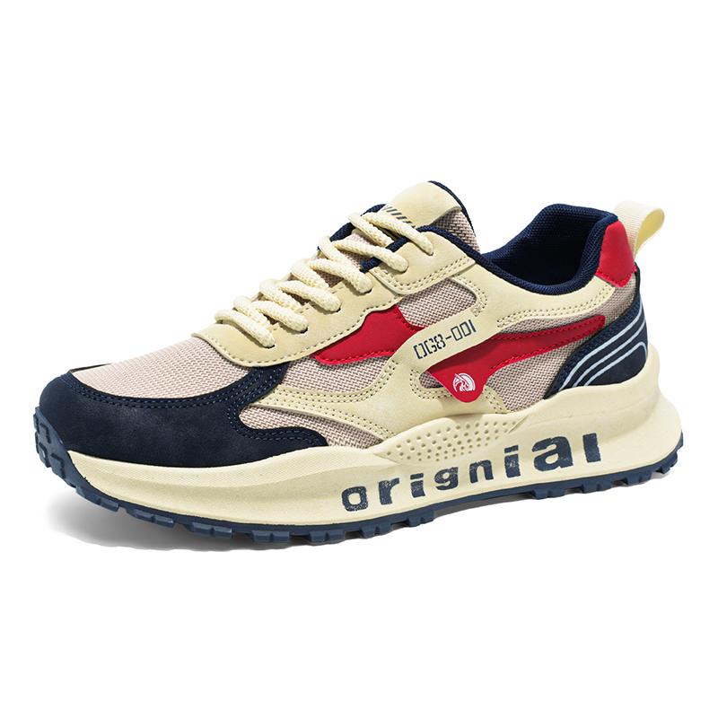 

Men Summer Casual Sports Sneakers Breathable ThickSole Mesh Fashion New Men s Shoes Thick soled Man Outdoor Student Running 41