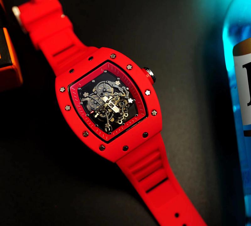 Wangr Unisex Transparent Hollow-out Wristwatch