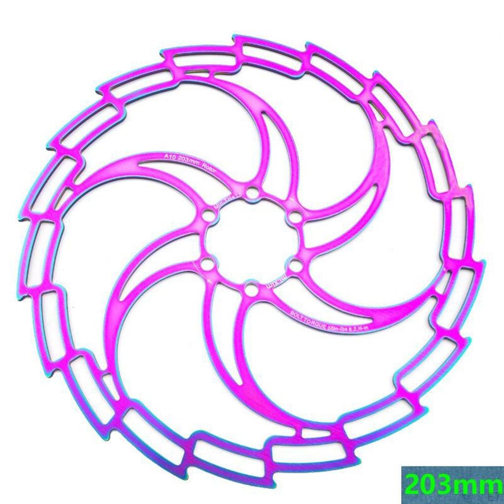 160/13mm Disc Brake Rotor Alloy Stainless Steel Bike 6 Bolts Bicycle Road