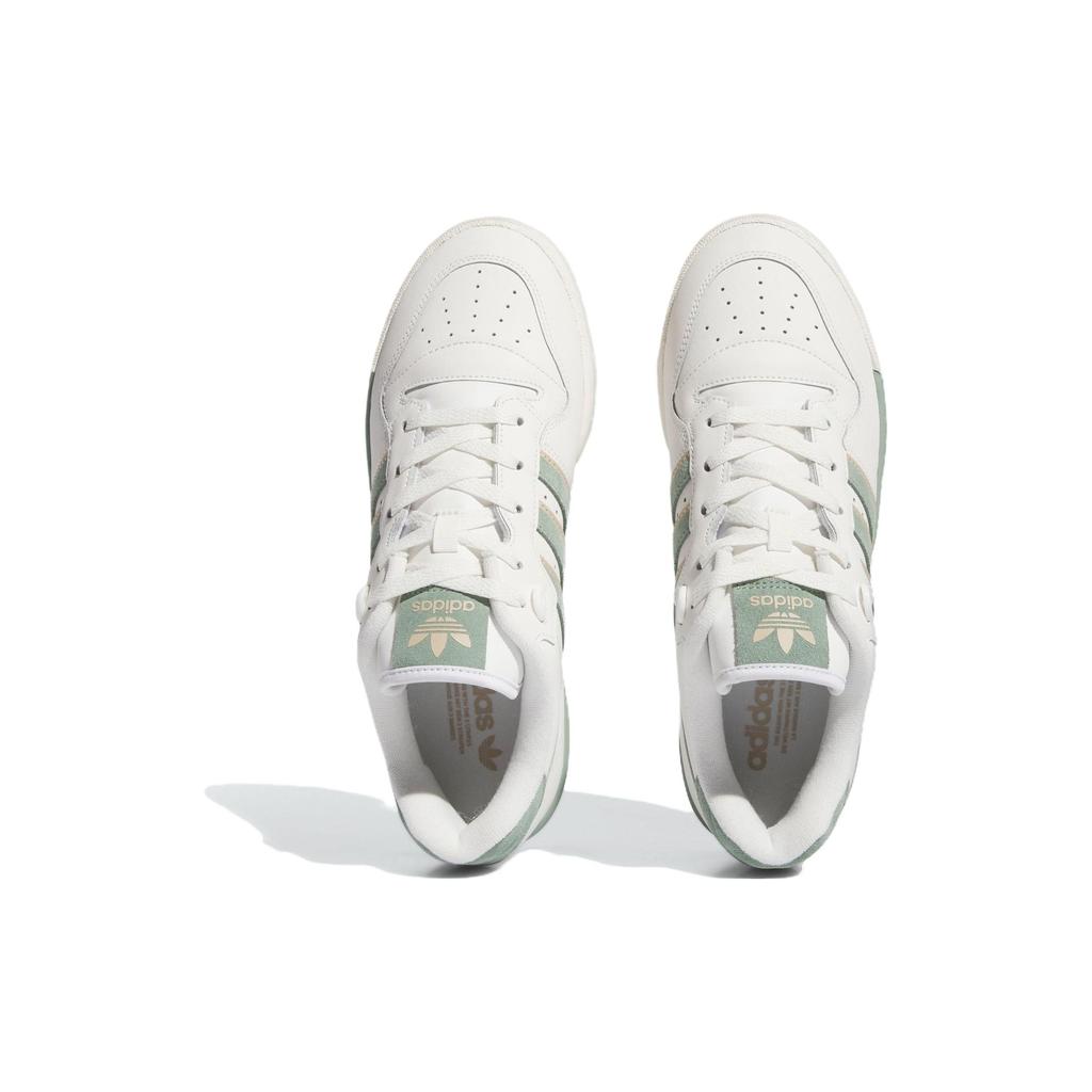 Adidas Rivalry Low White Silver Green Unisex Sneakers Core-White Off-White IG6309