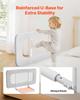 Toddler Bed Rail, Kids Beds Guard Rail with Reinforced Iron Pipe and Oxford Cloth, Adjustable Height Bed Side Railing, Portable Guard Bumper Barrier