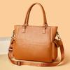 Genuine Kangaroo Brand Soft Pu Leather Hand Bag Small Handbags Women Shoulder Bags for Mother Luxury Designer Tote Commuting Bag