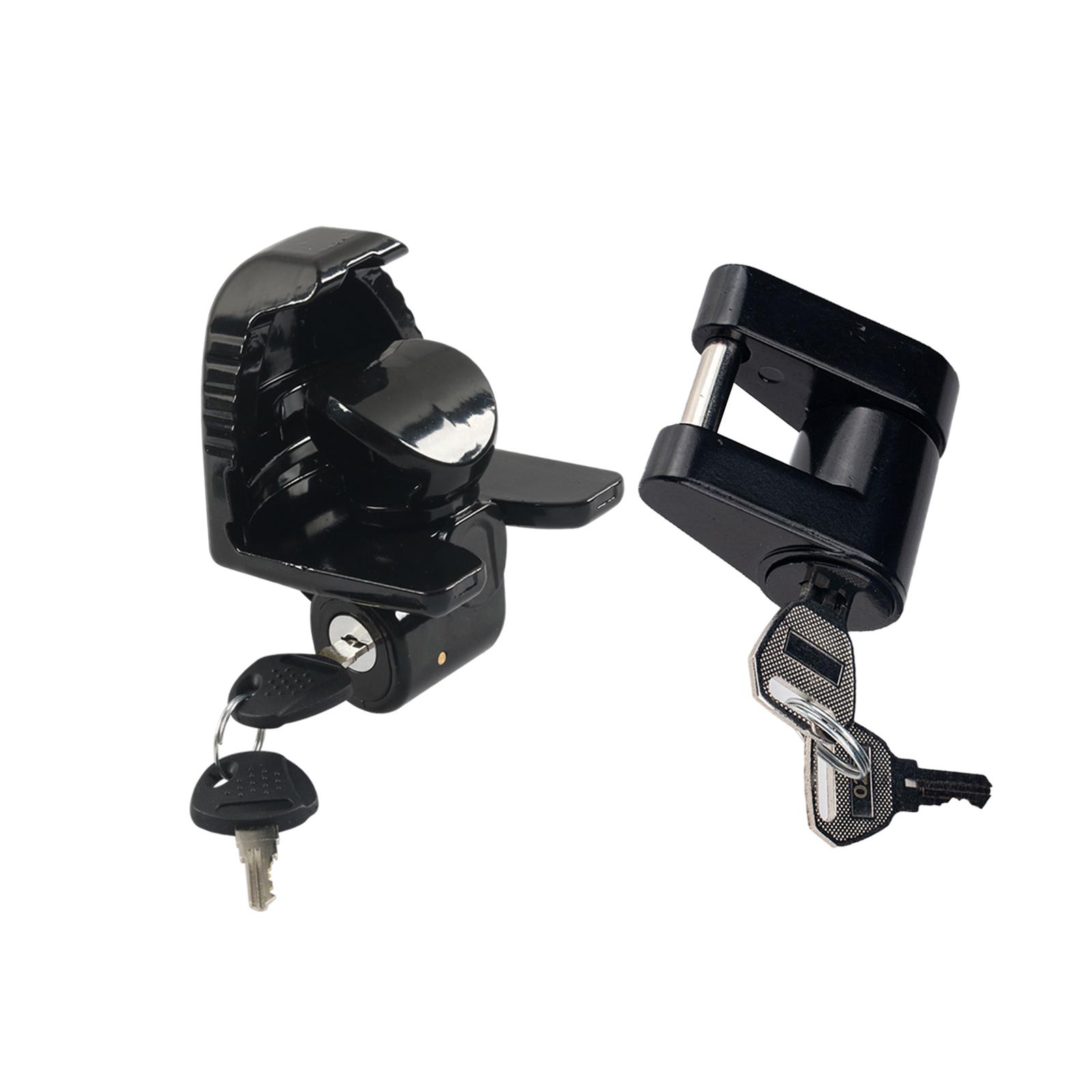 

Замок зчіпного пристрою для причепа Rv Замок зчіпного пристрою для 2-5/16 дюймів 1-7/8 дюймів чорний