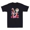 Grandma Howling Moon Grandma Licking Ice Cream Funny Meme Vintage Men's T-Shirt