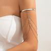 Jewelry simple fringed chain arm bracelet retro fashionable sexy multi-layer fringed bracelet inlaid arm chain