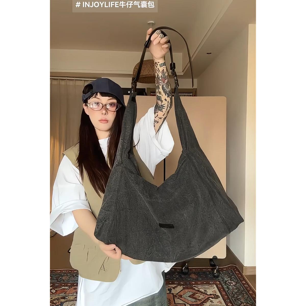 

New High-end, Large Capacity, Fashionable Retro Bag for Women, Casual Tote, Commuting, Single Shoulder, Underarm Bag, Trendy