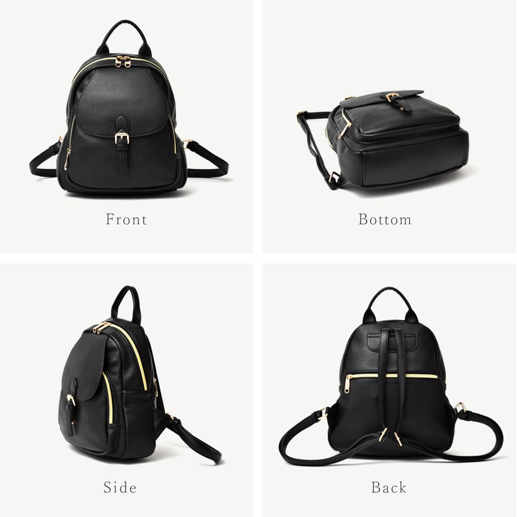 VITAFELICE Women's Flap Mini Backpack (sby2122p) (Smoke Pink)