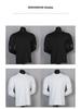 Men's Autumn Stand-Up Collar Cycling Top: Elastic, Sun-Protective, Long-Sleeve, Fitness & Running Zipper Shirt