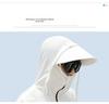 Men's UV Protection Quick-Dry Fishing Apparel with Breathable Mesh Face Cover