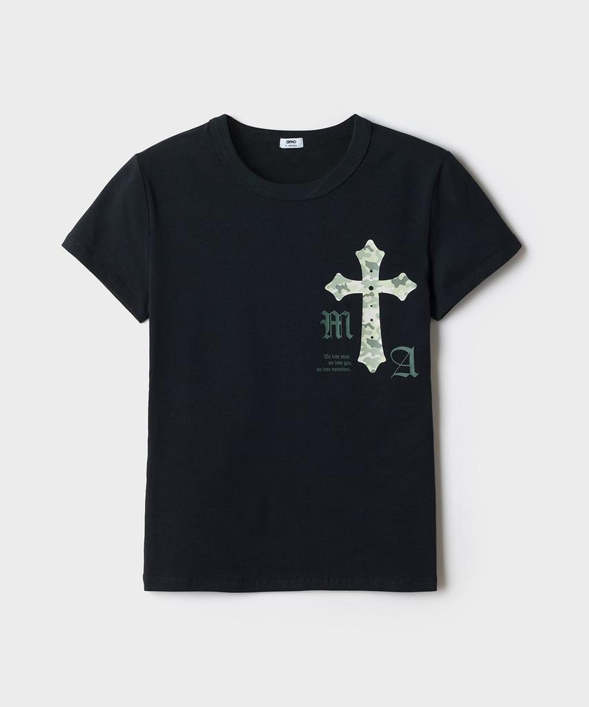 Seupao [My Fave Archive] Slim Fit Short Sleeve T-Shirt (Black)_Sprlg37U30
