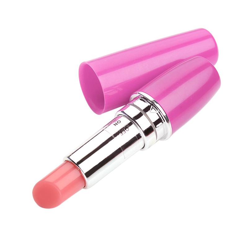Bullet Vibrator Clitoris Stimulator Compact Mini Lipstick Vibrator Battery Mode Waterproof G-Spot Stimulating Sex Toys for