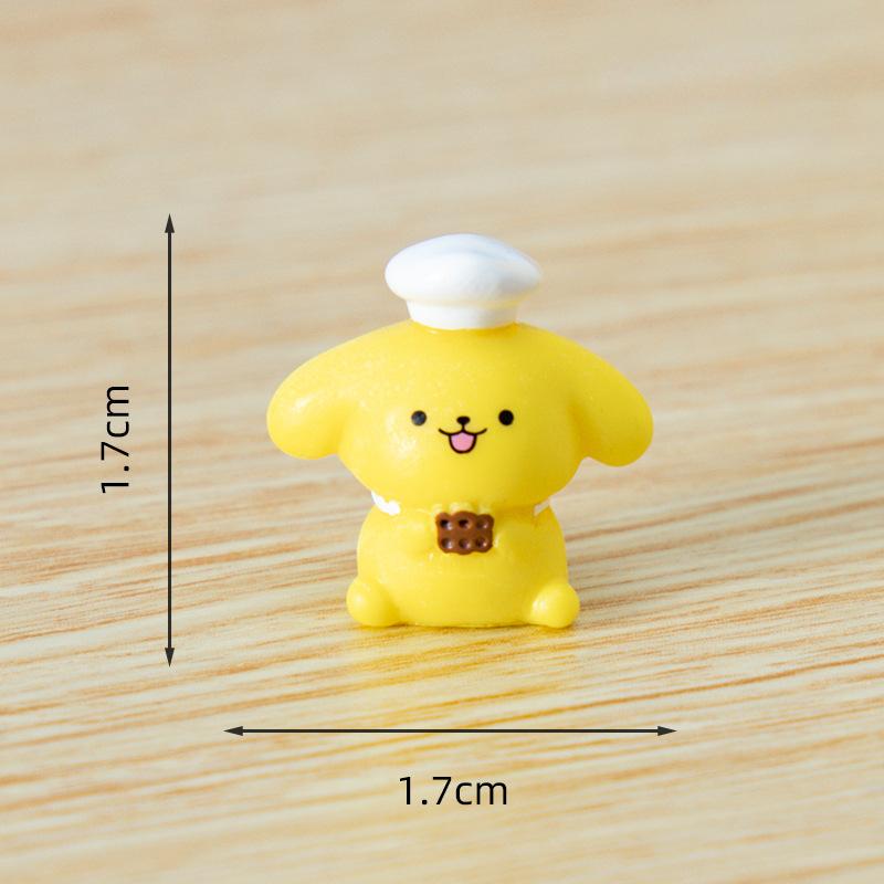 

Милый микро-пейзаж, Желтый крем, Милый повар, Щенок, DIY украшения для дома, Заколки для волос, Кукольный домик, Маленькие украшения udding Dog - Eat biscuits